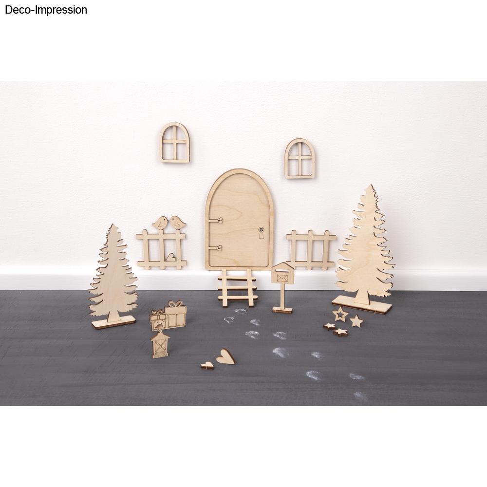 Kit Porte en bois Lutin Nisse