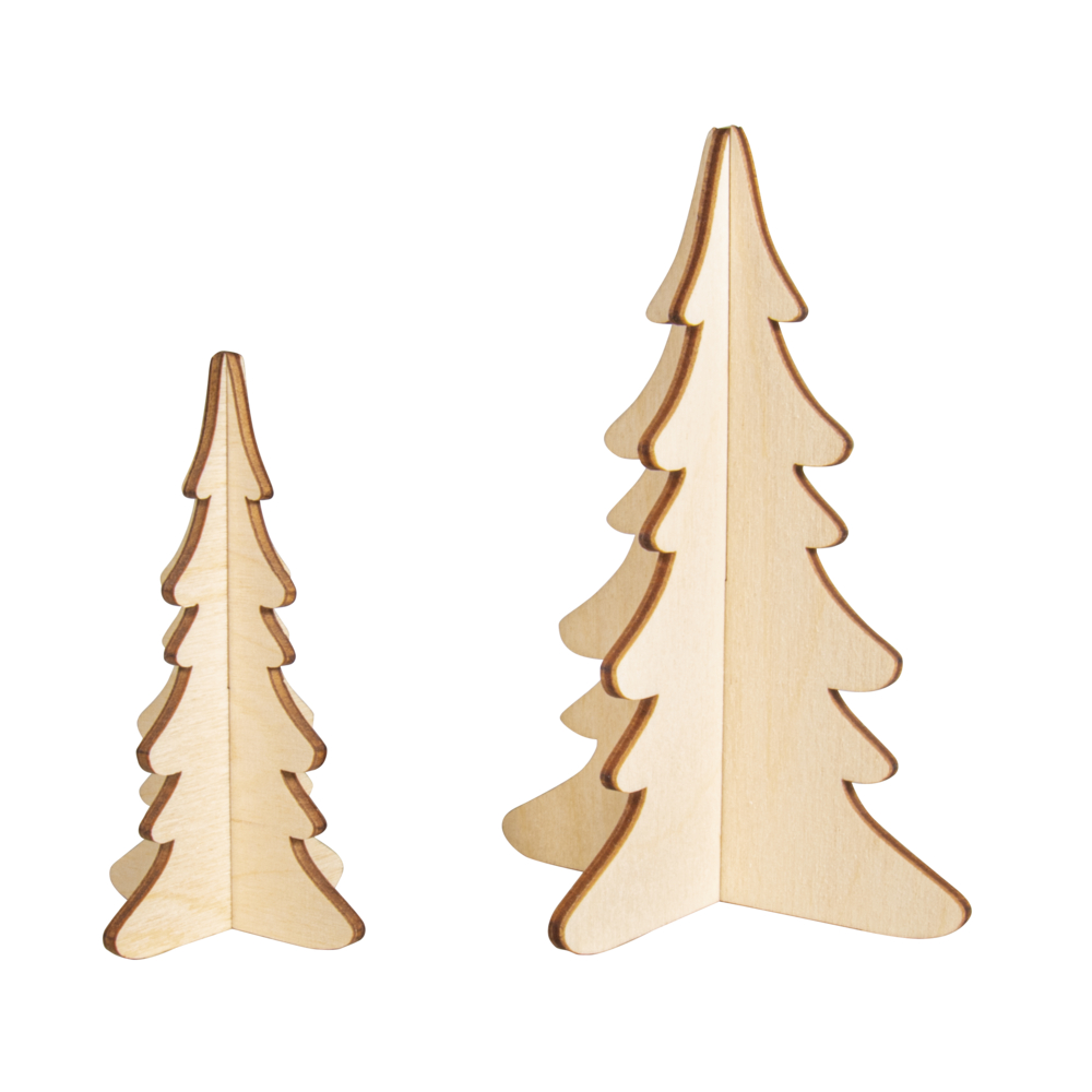 Sapins en bois