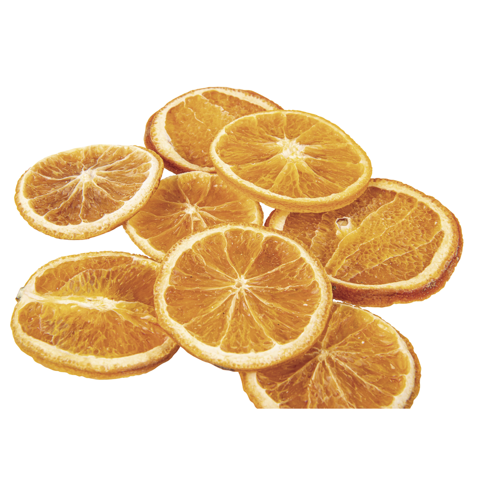 Tranches d'orange séchées