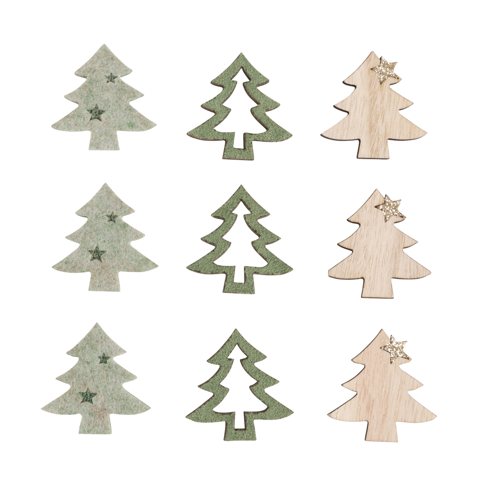 Arbres de Noël miniatures