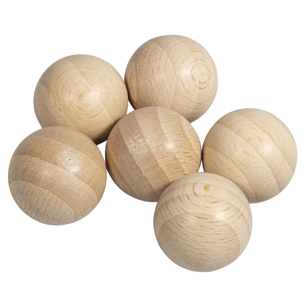 Boule en bois 23 mm non percée