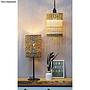 Anneaux en bois pour lampe