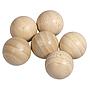 Boule en bois 23 mm non percée